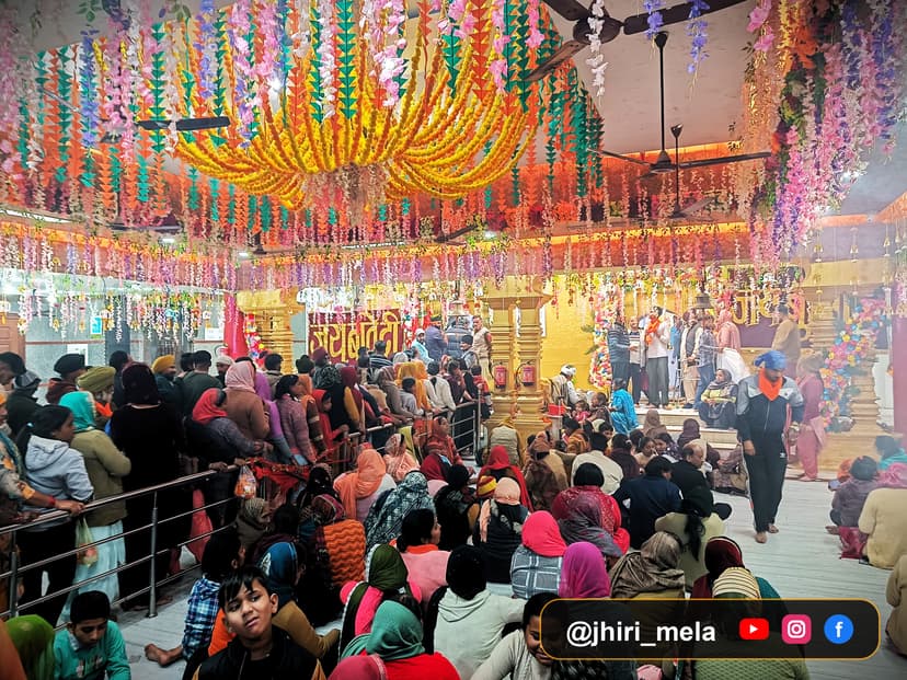 Jhiri Dham — Sacred View of Temple Complex Jhiri Dham — Sacred View